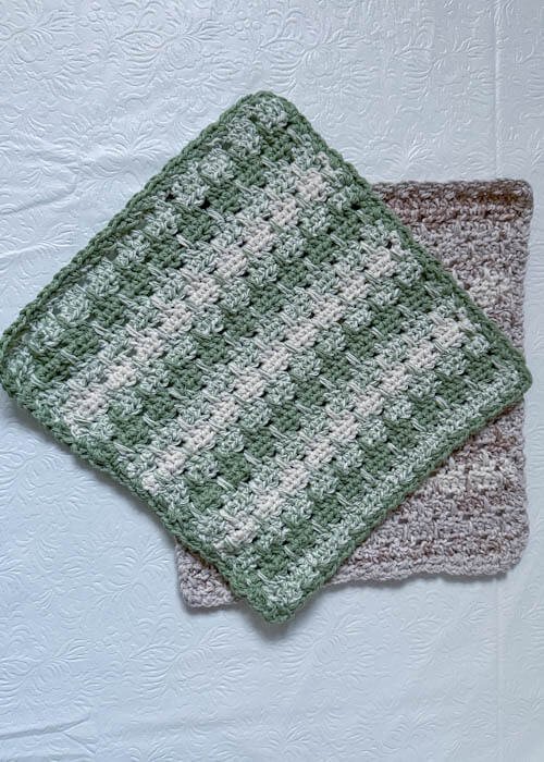 crochet free dishcloth pattern