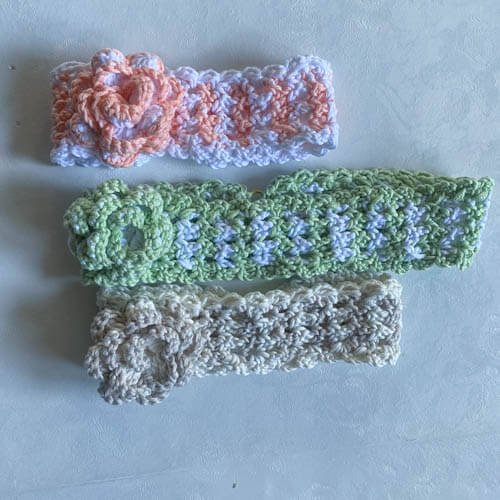 free crochet headband