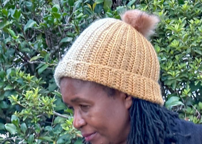 Crochet chunky beanie for women