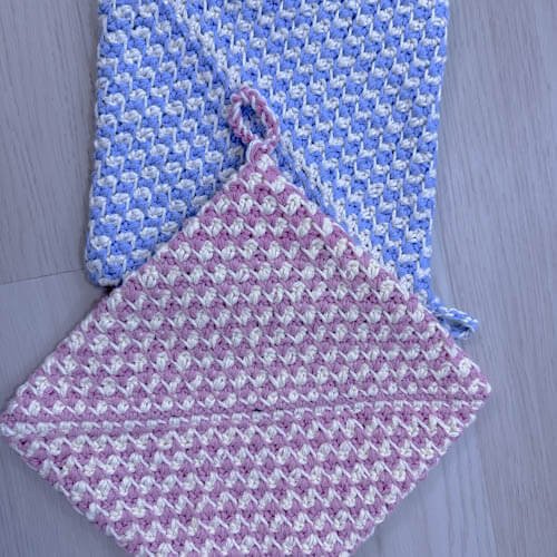 Crochet Double Thick Potholder Pattern