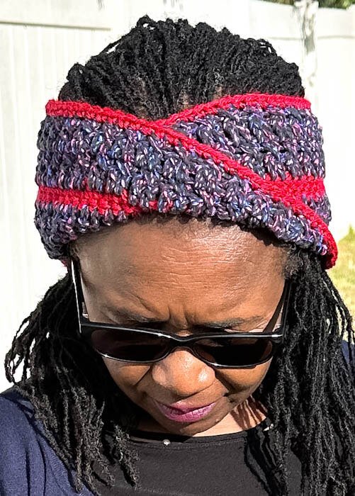 free crochet headband earwarmer pattern