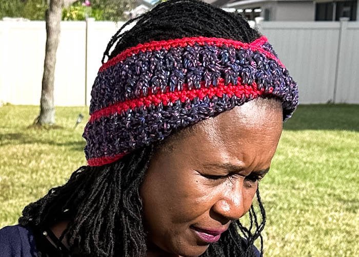 ladies crochet headband pattern free
