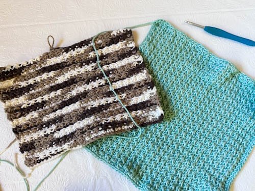 crochet a washcloth pattern