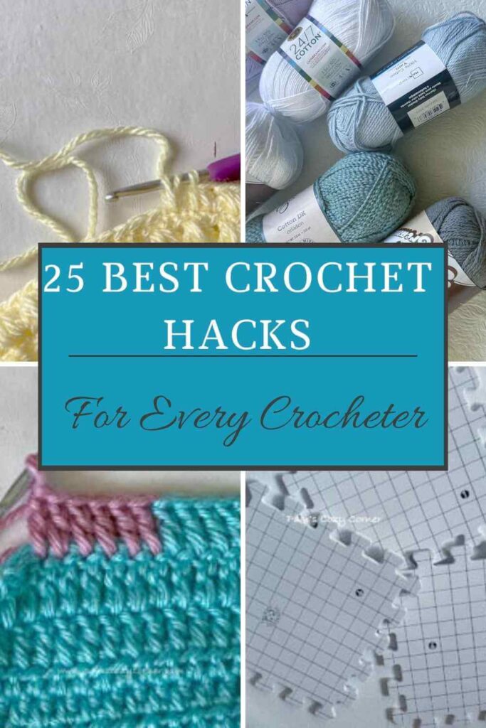 25 best Crochet hacks for beginners